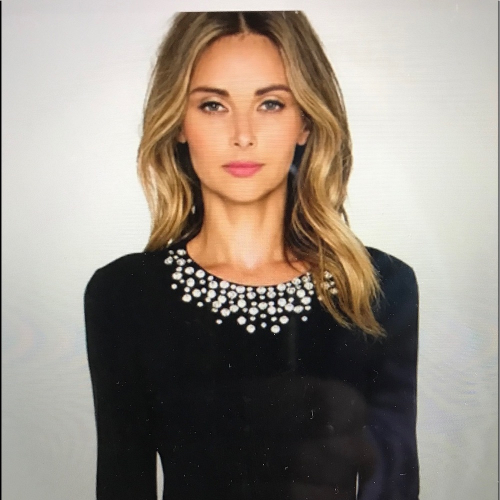 NWT Kate spade embellished sweater